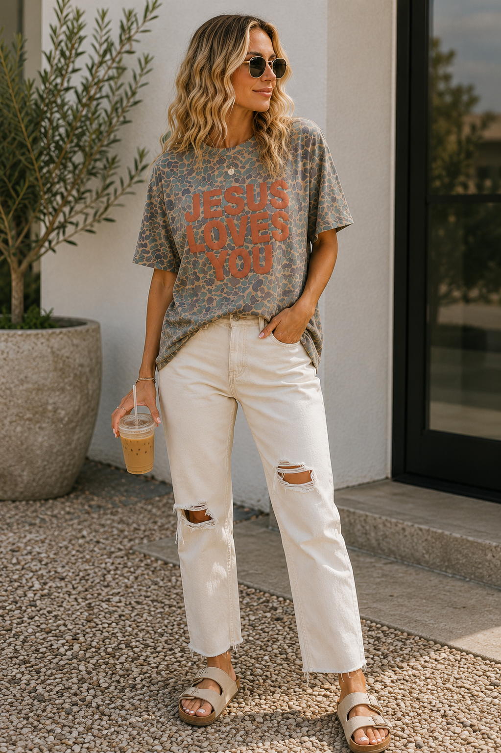 Duck Camo JLY Cotton Collective Tee