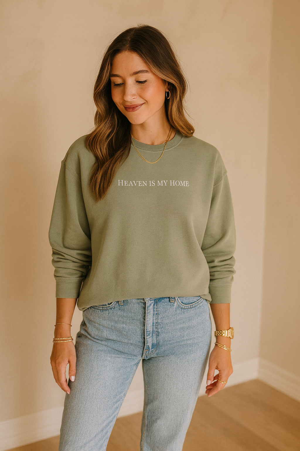 Heaven is My Home Crewneck Sweatshirt
