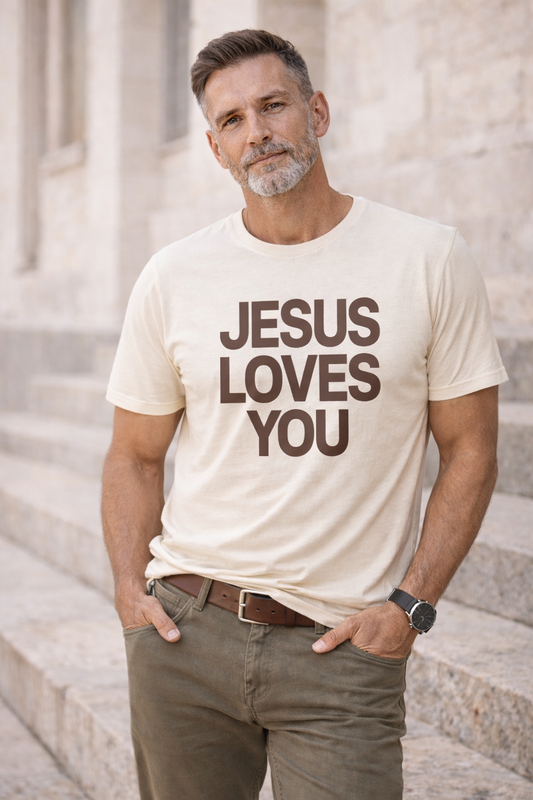 Jesus Loves You Oversized Tee