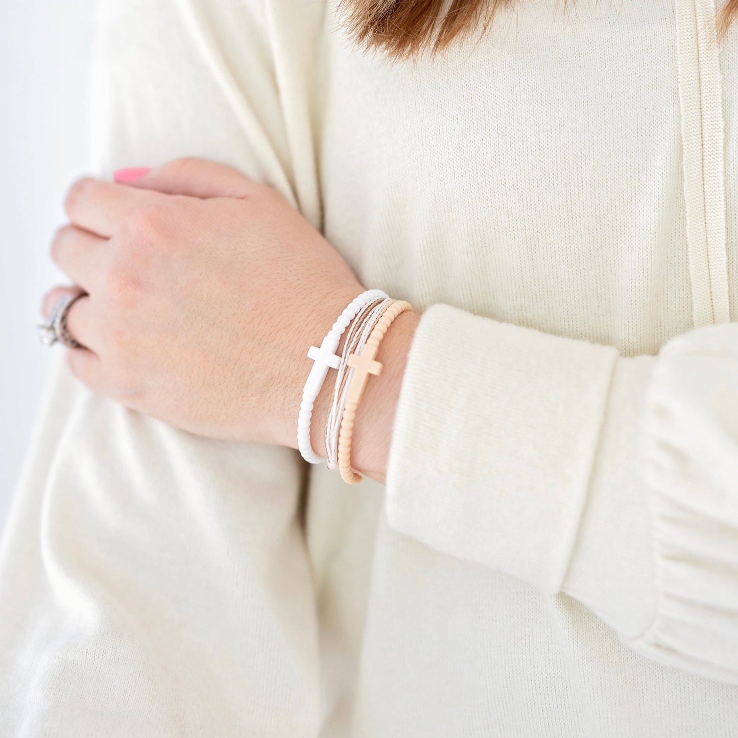Jesus Bracelets - 25 Packs: Funfetti (25 Pack) / Small
