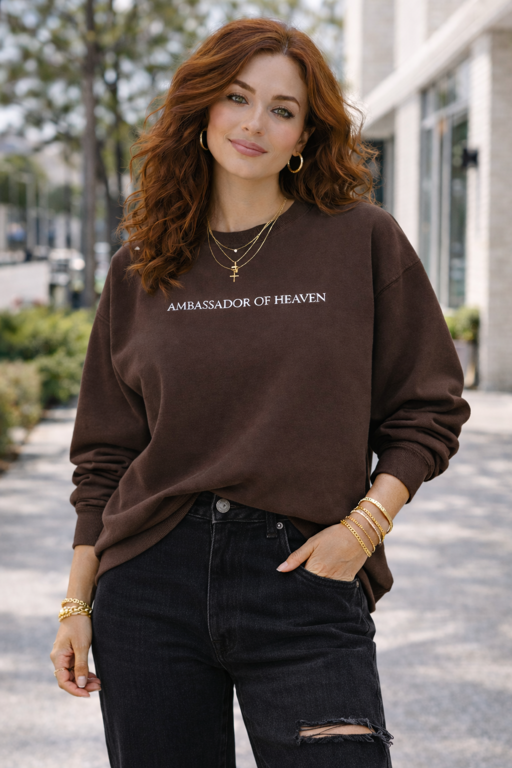 Ambassador of Heaven Crewneck Sweatshirt