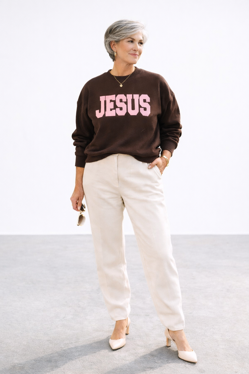 Jesus Crewneck Sweatshirt