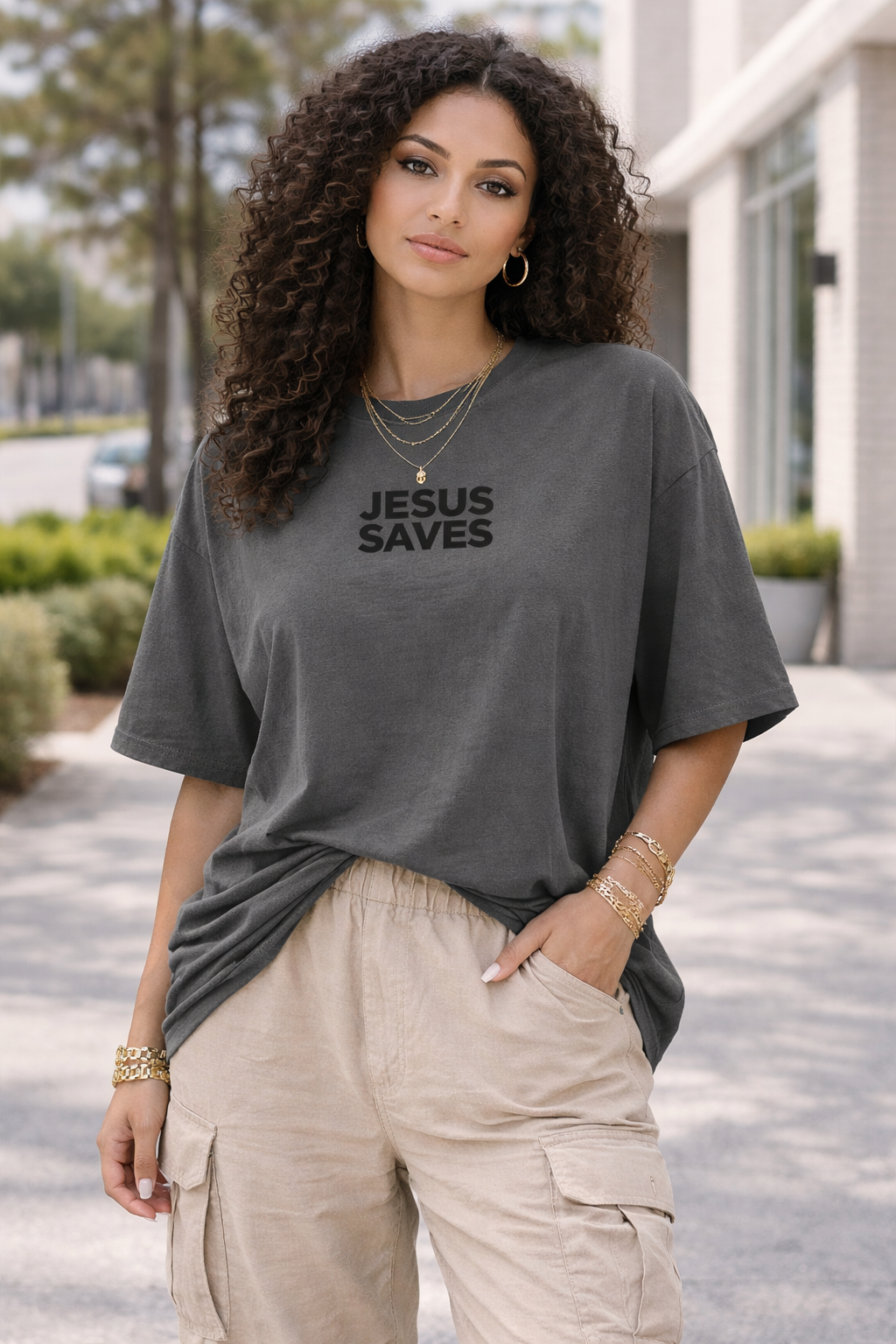 Jesus Saves Tee