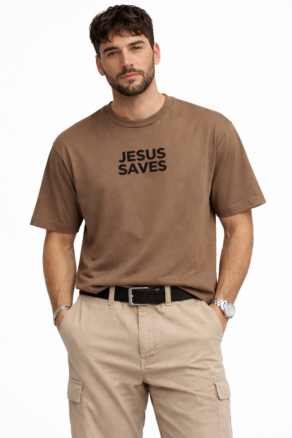 Jesus Saves Tee