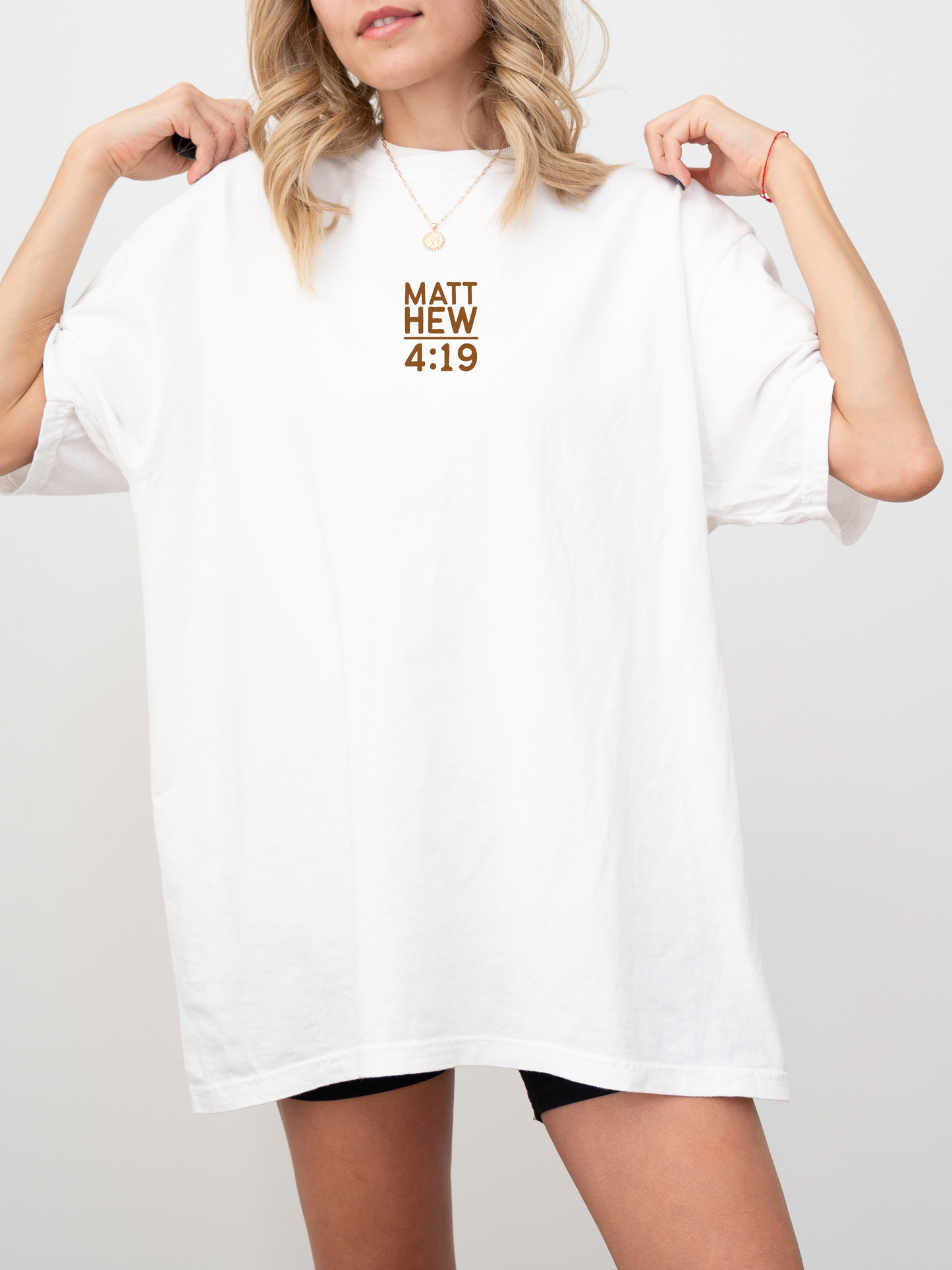 Matthew 4:19 - Fishers of Men Comfort Colors Tee