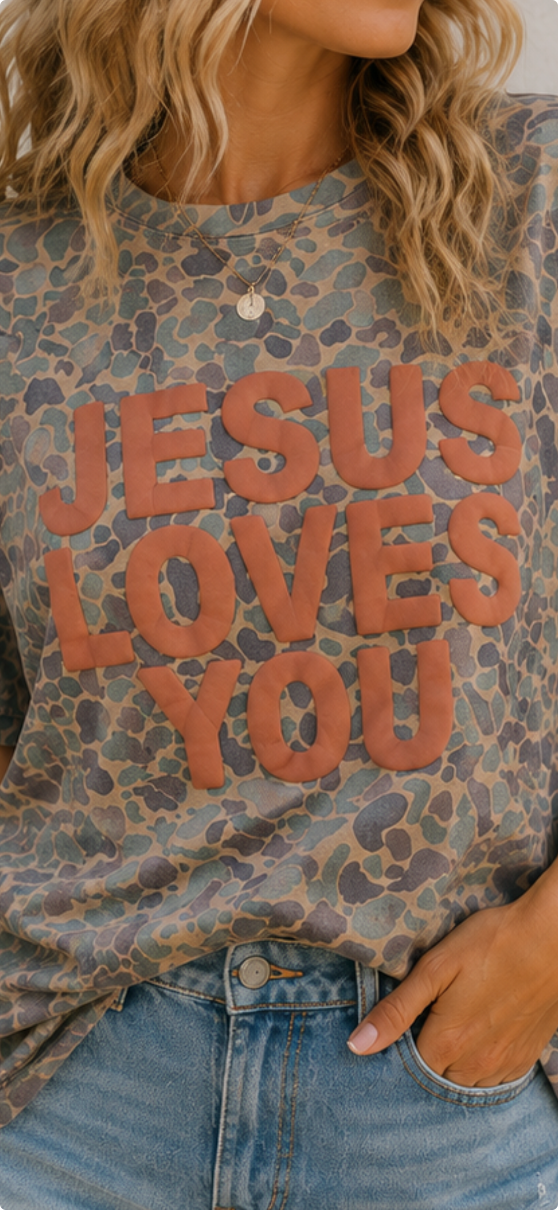 Duck Camo JLY Cotton Collective Tee